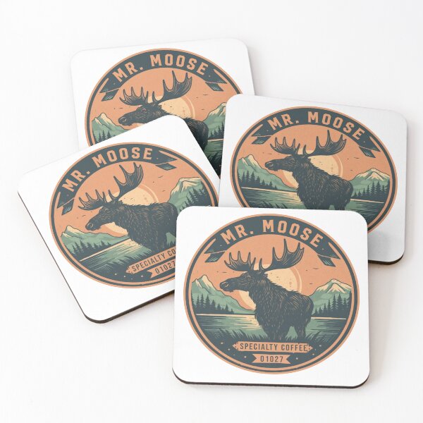 Item preview, Mr. Moose Specialty Coffee designed and sold by Matt's Artificial Nature.