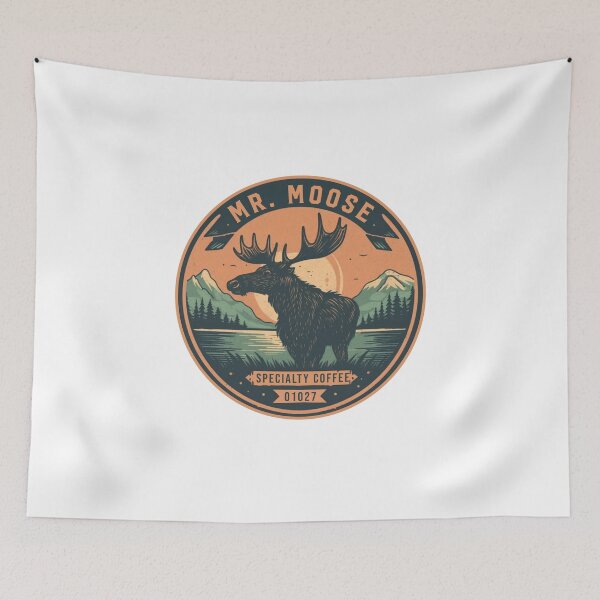 Item preview, Mr. Moose Specialty Coffee designed and sold by Matt's Artificial Nature.