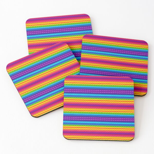 Item preview, Vibrant Geometric Rainbow Stripes | Seamless Pattern designed and sold by Adam Prettyjohns.