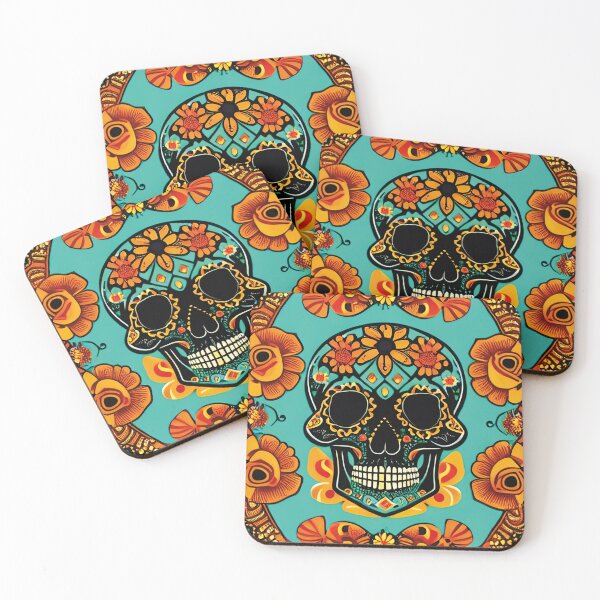 Item preview, Skulls and Colors of Mexico III designed and sold by OcelotStore.