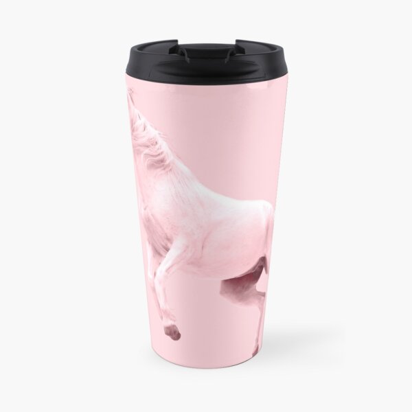 Pink Unicorn by Alice Monber Travel Mug