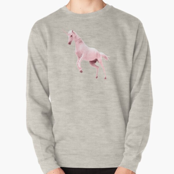 Pink Unicorn by Alice Monber Pullover Sweatshirt
