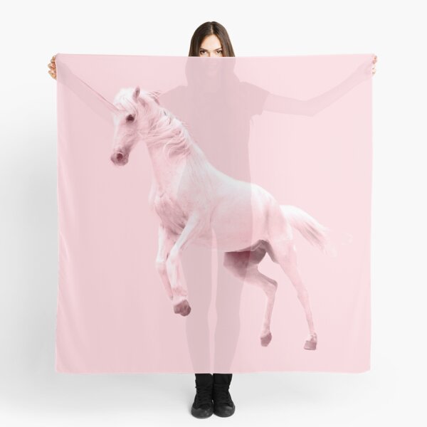 Pink Unicorn by Alice Monber Scarf