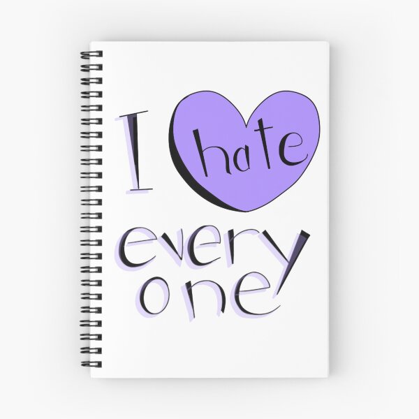 Item preview, I Hate Everyone designed and sold by CrankyAndJaded.