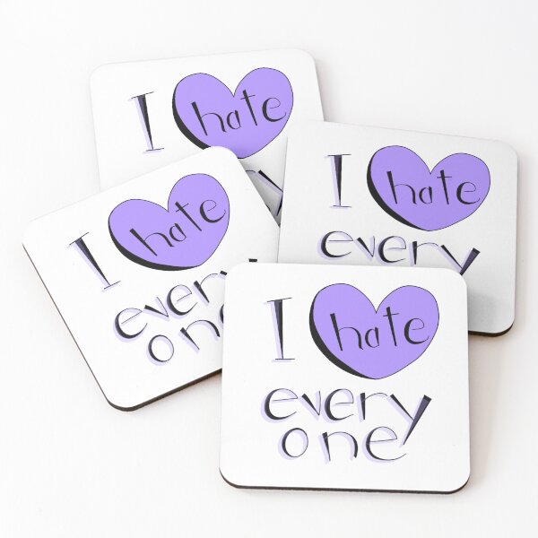 Item preview, I Hate Everyone designed and sold by CrankyAndJaded.