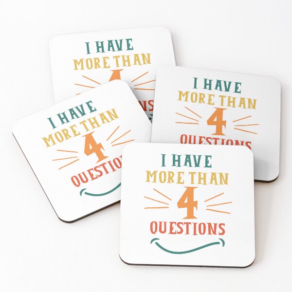 Item preview, Passover Seder I Have More Than Four Questions designed and sold by Binohshop.