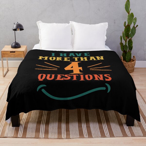 Item preview, Passover Seder I Have More Than Four Questions designed and sold by Binohshop.