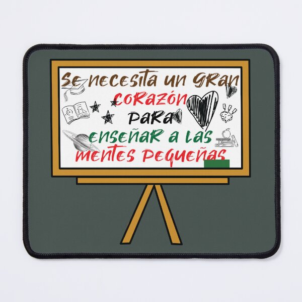 Item preview, It Takes A Big Heart to Teach Little Minds (Spanish) designed and sold by Dina S  Morris.