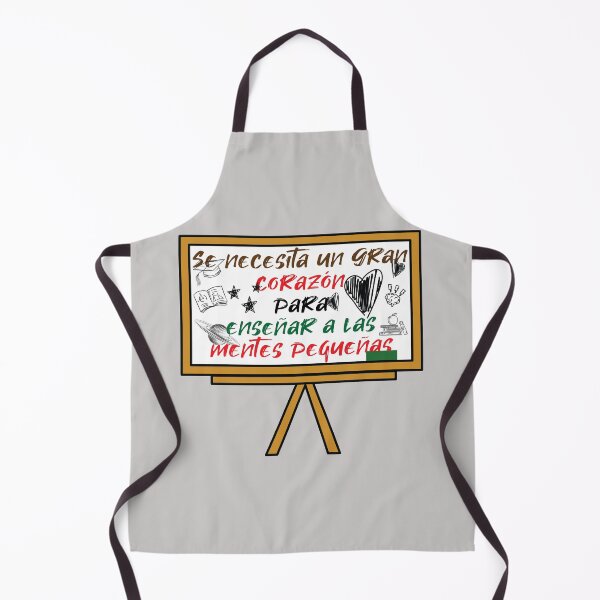 Item preview, It Takes A Big Heart to Teach Little Minds (Spanish) designed and sold by Dina S Morris.