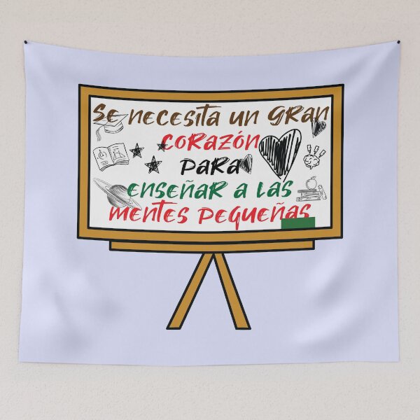 Item preview, It Takes A Big Heart to Teach Little Minds (Spanish) designed and sold by Dina S  Morris.