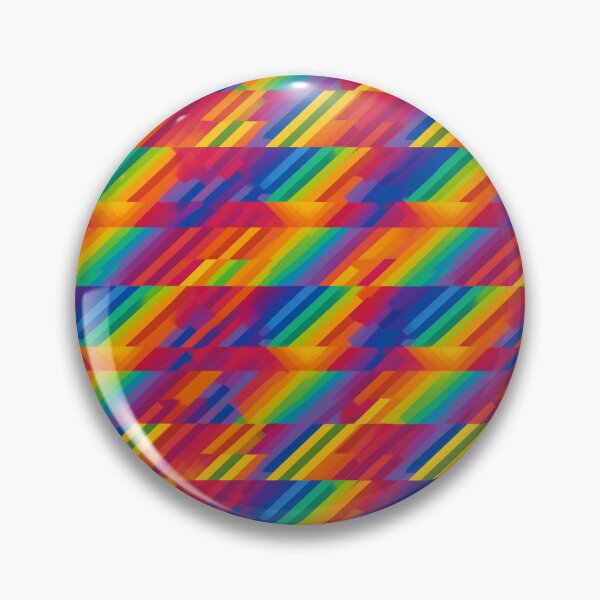 Item preview, Bold Rainbow Stripes & Triangles Fusion | Seamless Pattern designed and sold by Adam Prettyjohns.