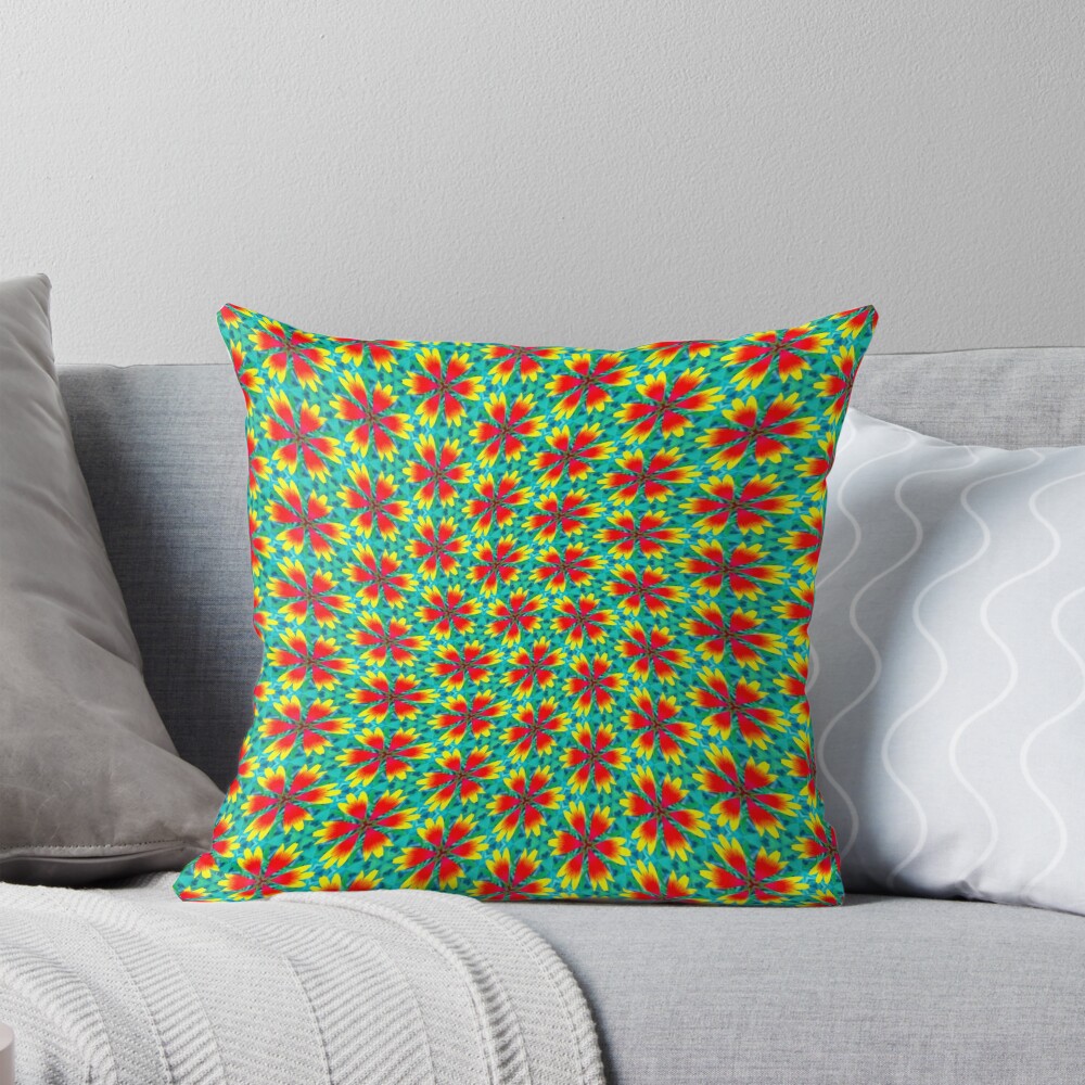 Item preview, Throw Pillow designed and sold by Patternflower.
