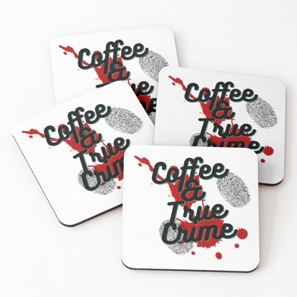 Item preview, COFFEE AND TRUE CRIME designed and sold by KelliesCorner.