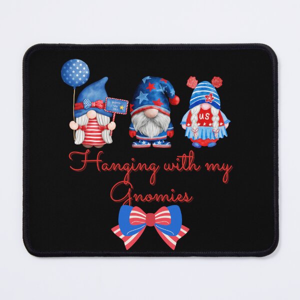 Item preview, 4 th of July, Hanging with my Gnomies designed and sold by Sweet-Tees-plz.