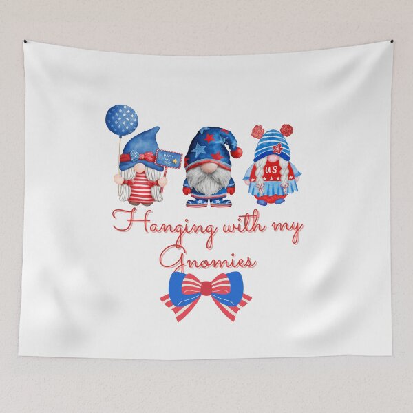 Item preview, 4 th of July, Hanging with my Gnomies designed and sold by Sweet-Tees-plz.