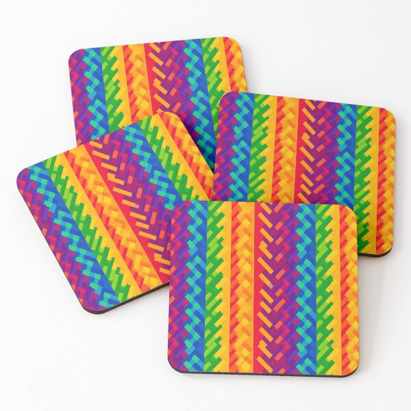 Item preview, Radiant Rainbow Geometric Pride | Seamless Pattern designed and sold by Adam Prettyjohns.