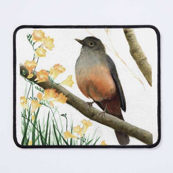 Item preview, thrush and freesias designed and sold by aguspersico.