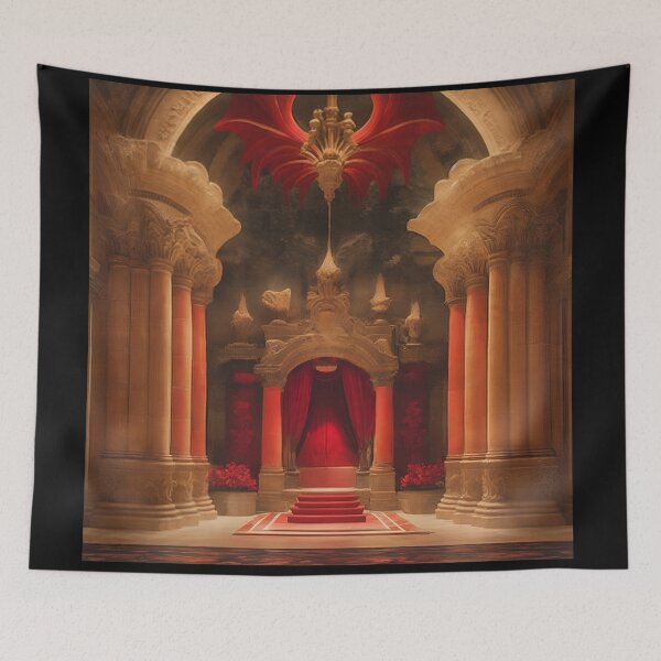 Item preview, Pomegranate Royal Entryway designed and sold by RADRussell.