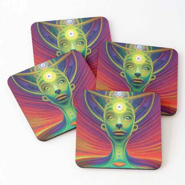 Item preview, DMT Elf - Psychedelic Experience designed and sold by The AI Art Gallery.