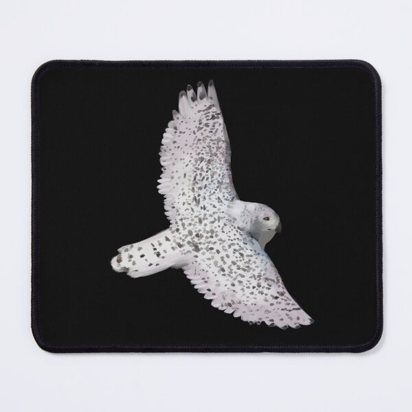 Item preview, Snowy owl flying designed and sold by xSnoozyx.