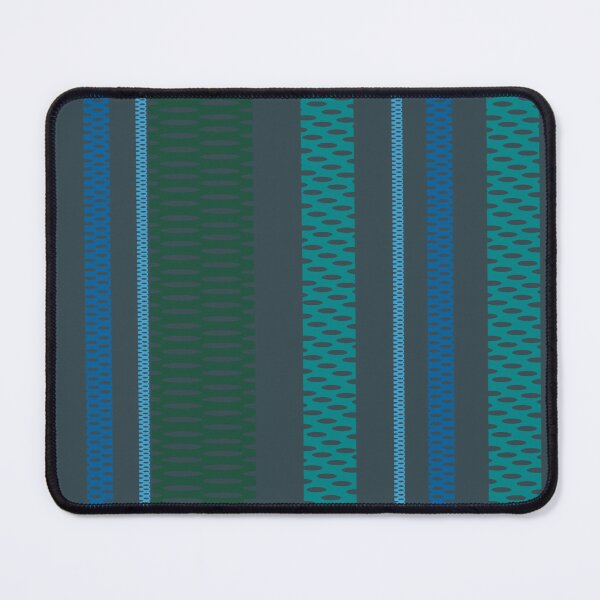Item preview, Glynis Jellyfish Collection - Blues and Greens - Stripes designed and sold by Niki McNeil.