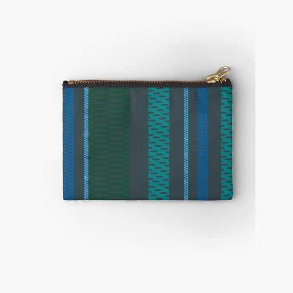 Item preview, Glynis Jellyfish Collection - Blues and Greens - Stripes designed and sold by Niki McNeil.