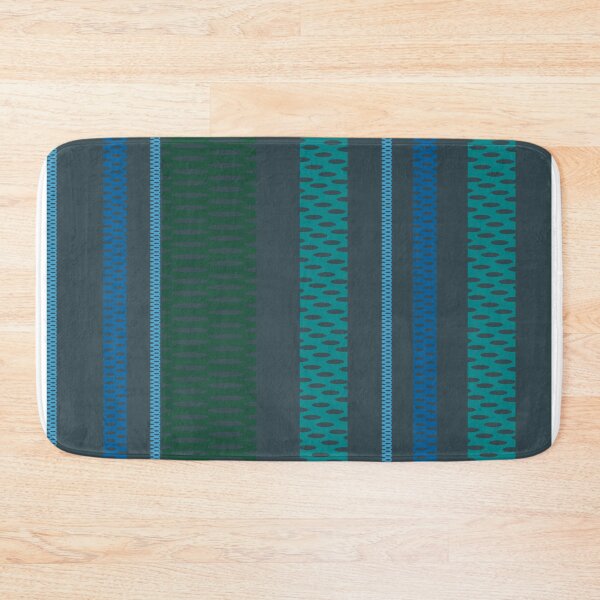 Item preview, Glynis Jellyfish Collection - Blues and Greens - Stripes designed and sold by Niki McNeil.