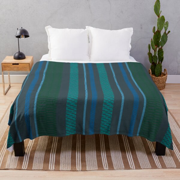 Item preview, Glynis Jellyfish Collection - Blues and Greens - Stripes designed and sold by Niki McNeil.