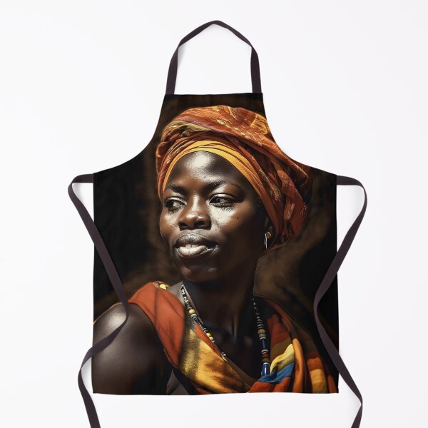 Aperçu de l'œuvre femme africaine créée et vendue par Gallery-Wending.