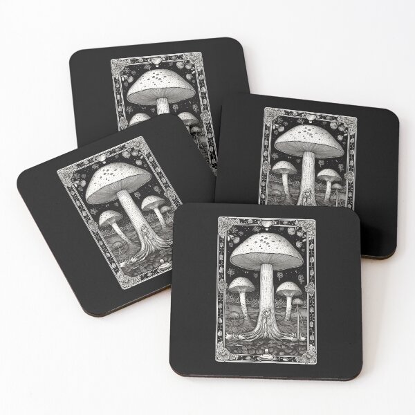 Item preview, Hermetic Mushroom Card 2 designed and sold by keenaesthetic.