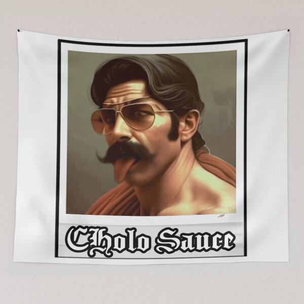 Item preview, Cholo Sauce Retro designed and sold by theoldbarrio.