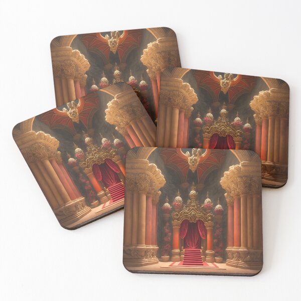 Item preview, Pomegranate Throne Hall designed and sold by RADRussell.