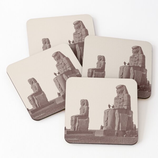 Item preview, Thèbes, Colosses de Memnon (Thebes, Colossi of Memnon), 1870s designed and sold by kathrynhw.
