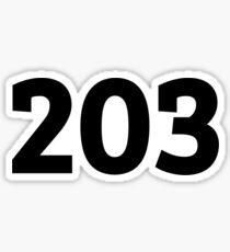 203 Sticker