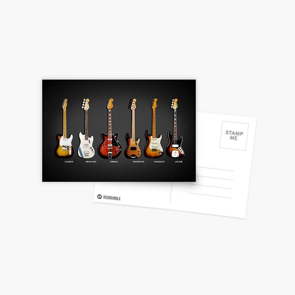 The Classic Guitar Collection Postcard
