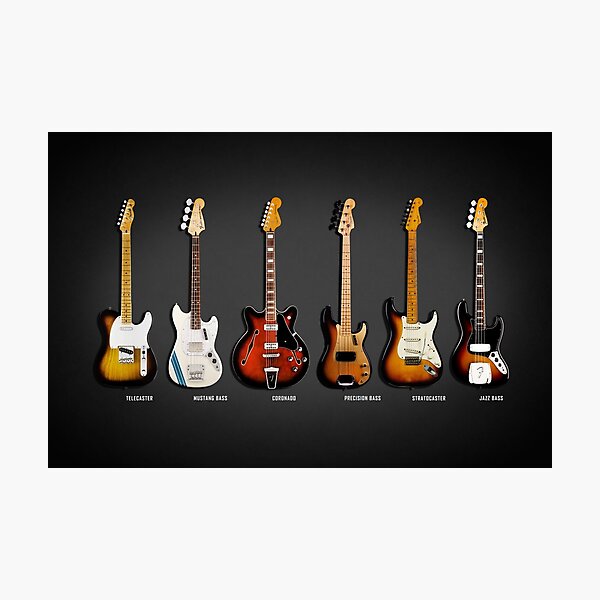 Die klassische Gitarren-Sammlung Fotodruck