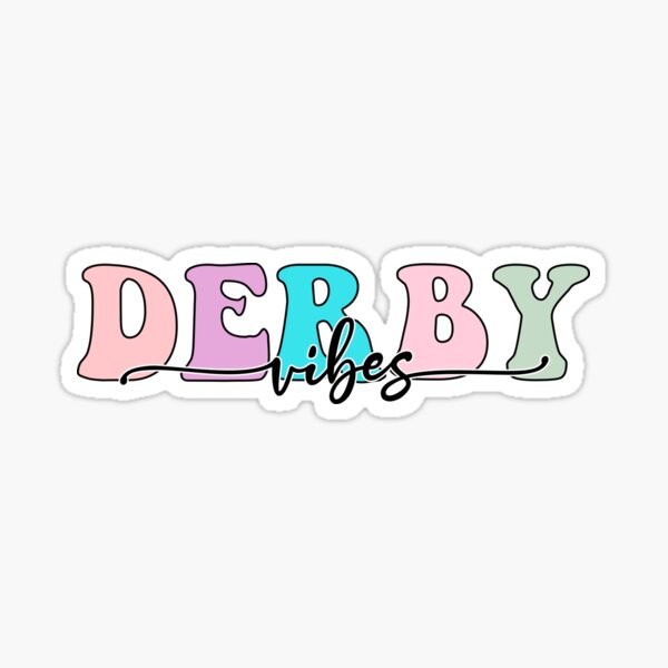 Aperçu de l'œuvre Kentucky Derby Vibes Retro - Funny Derby Kentucky depuis la course de chevaux cadeaux vintage créée et vendue par PrintOfi.
