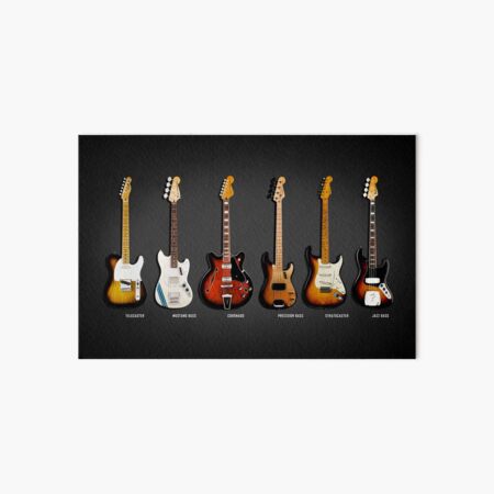 The Classic Guitar Collection Art Board Print