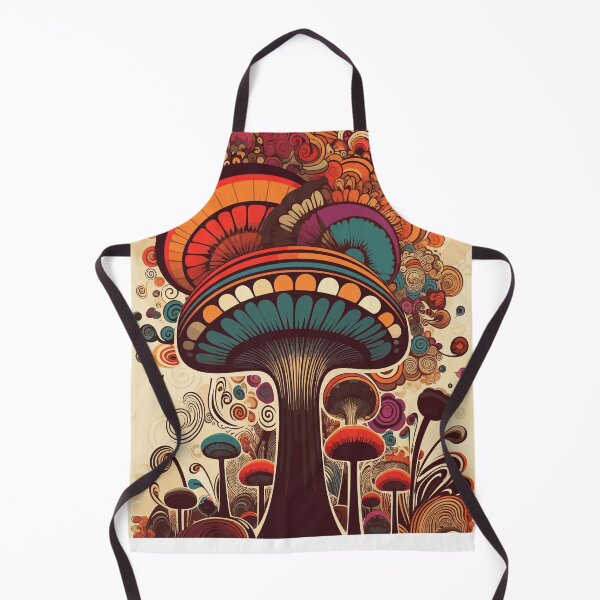 Item preview, Hippy Groovy Mushroom Psychedelic | Mystical Mycelium | Colorful Psychedelic Mushroom designed and sold by mindexploration.