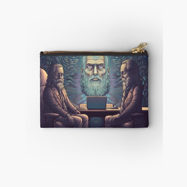 Item preview, Gods Meeting | Futuristic Council | Digital Elders Artwork designed and sold by mindexploration.