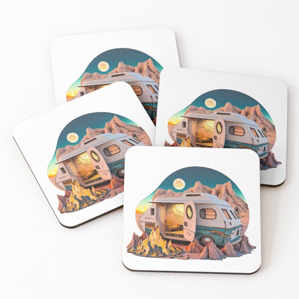 Item preview, Travel Camper Sunset designed and sold by tdigitalvangogh.