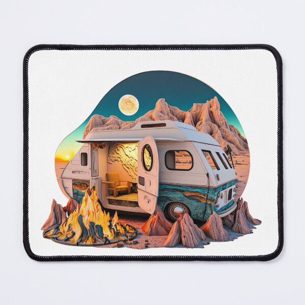 Item preview, Travel Camper Sunset designed and sold by tdigitalvangogh.