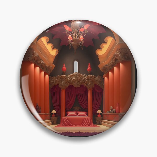 Item preview, Pomegranate Royal Guest Chambers designed and sold by RADRussell.