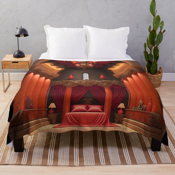 Item preview, Pomegranate Royal Guest Chambers designed and sold by RADRussell.
