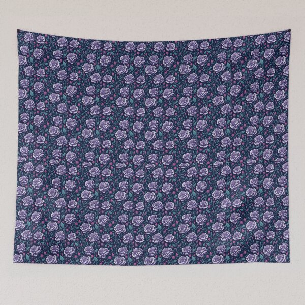 Item preview, Purple roses pattern designed and sold by GabrielleNG.