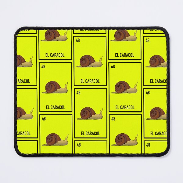 Item preview, 48 El caracol, the snail , loteria card  designed and sold by DarbyHunterArt.
