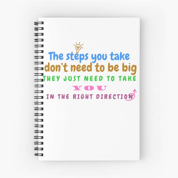 Item preview, "the steps you take" quote designed and sold by ikashop28 ⭐⭐⭐⭐⭐.