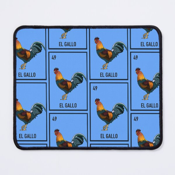 Item preview, 49 El gallo , the rooster, loteria card designed and sold by DarbyHunterArt.