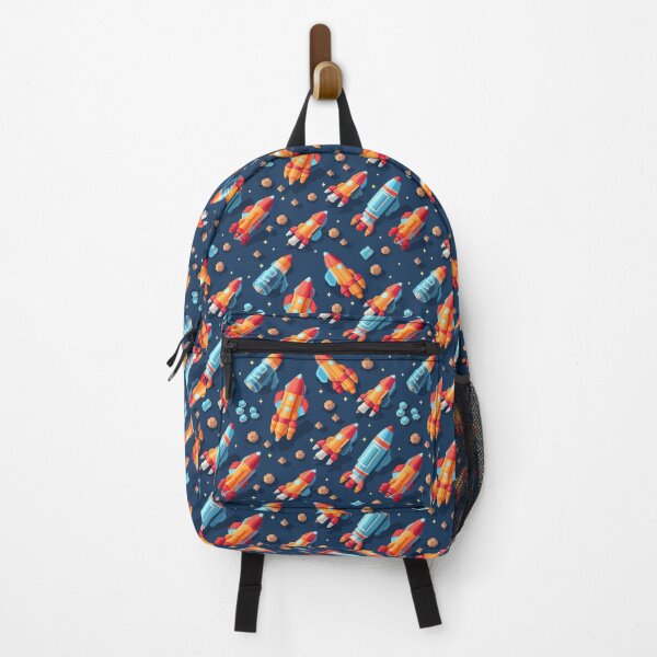 Item preview, Vibrant Rockets and Spaceships Odyssey | Seamless Pattern designed and sold by Adam Prettyjohns.