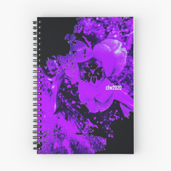 Item preview, Purple Floral Abstract (clw2020) designed and sold by Liz  Bajo Designs.